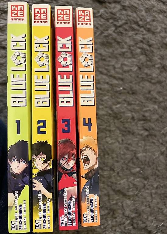 BD: Blue Lock Comics Band 1-4 – D'occasion à Kilchberg ZH par SyFo286