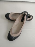 🤩MANGO LEDER BALLERINA-SCHUHE SCHWARZ