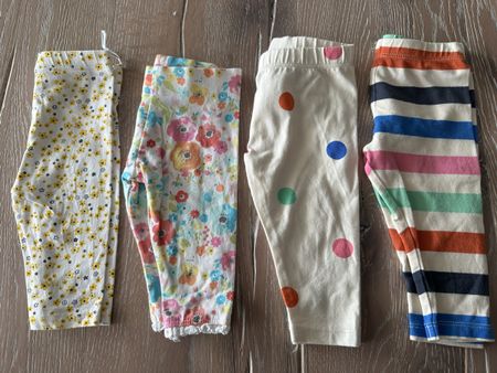 👼🏻❤️4 Hosen/Leggings Grösse 62- für Baby-Girls🌼🌺🌸