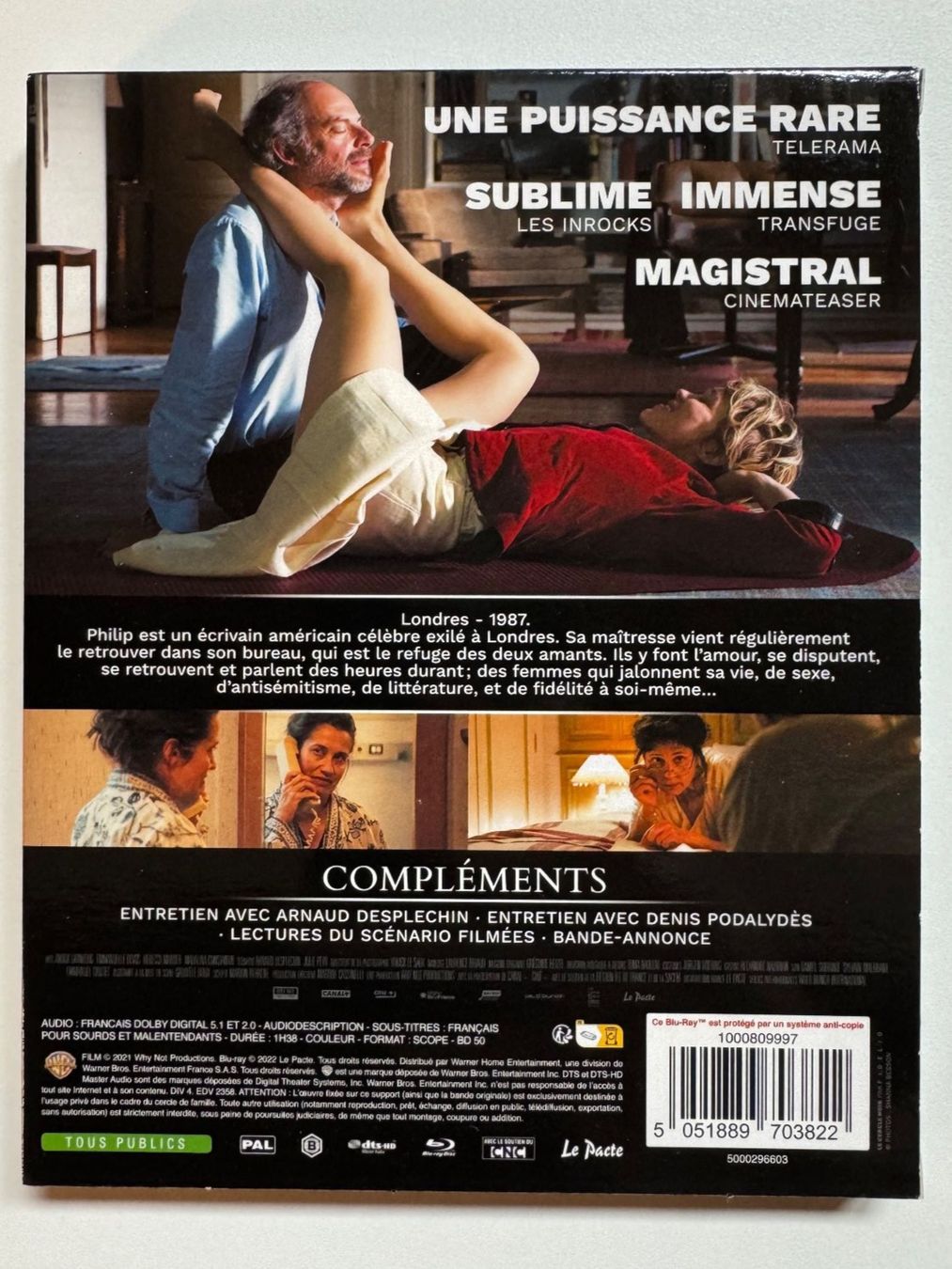Tutti i DVDs: Blu-ray : Tromperie avec Léa Seydoux – Nuovo (secondo la descrizione) da Delémont venduto da yannickbarthe 1