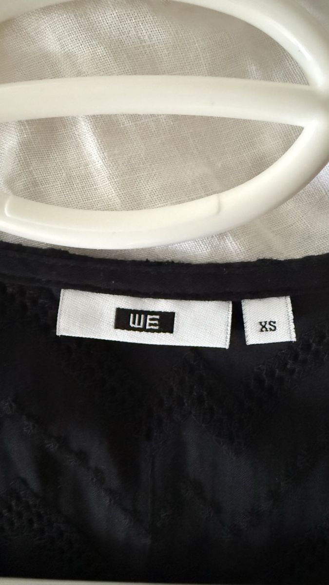 We Kleider: Schwarzes Baumwollkleid – Neu (gemäss Beschreibung) aus Egg b. Zürich von pal_25hs 3