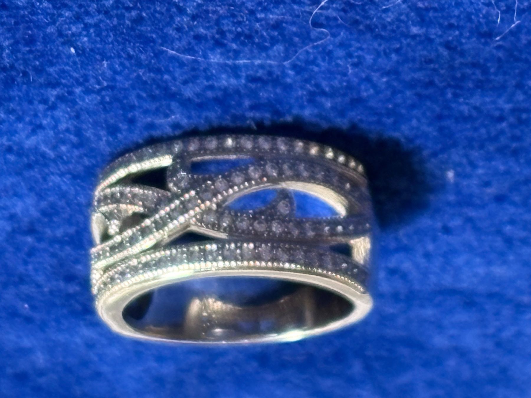 Ringe: Silberring 925, Grösse 9 , mit Zirkonia – Gebraucht aus St. Peterzell von Verena400 3