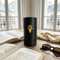 Louis Vuitton Black Epi Leather Perfume Travel Case