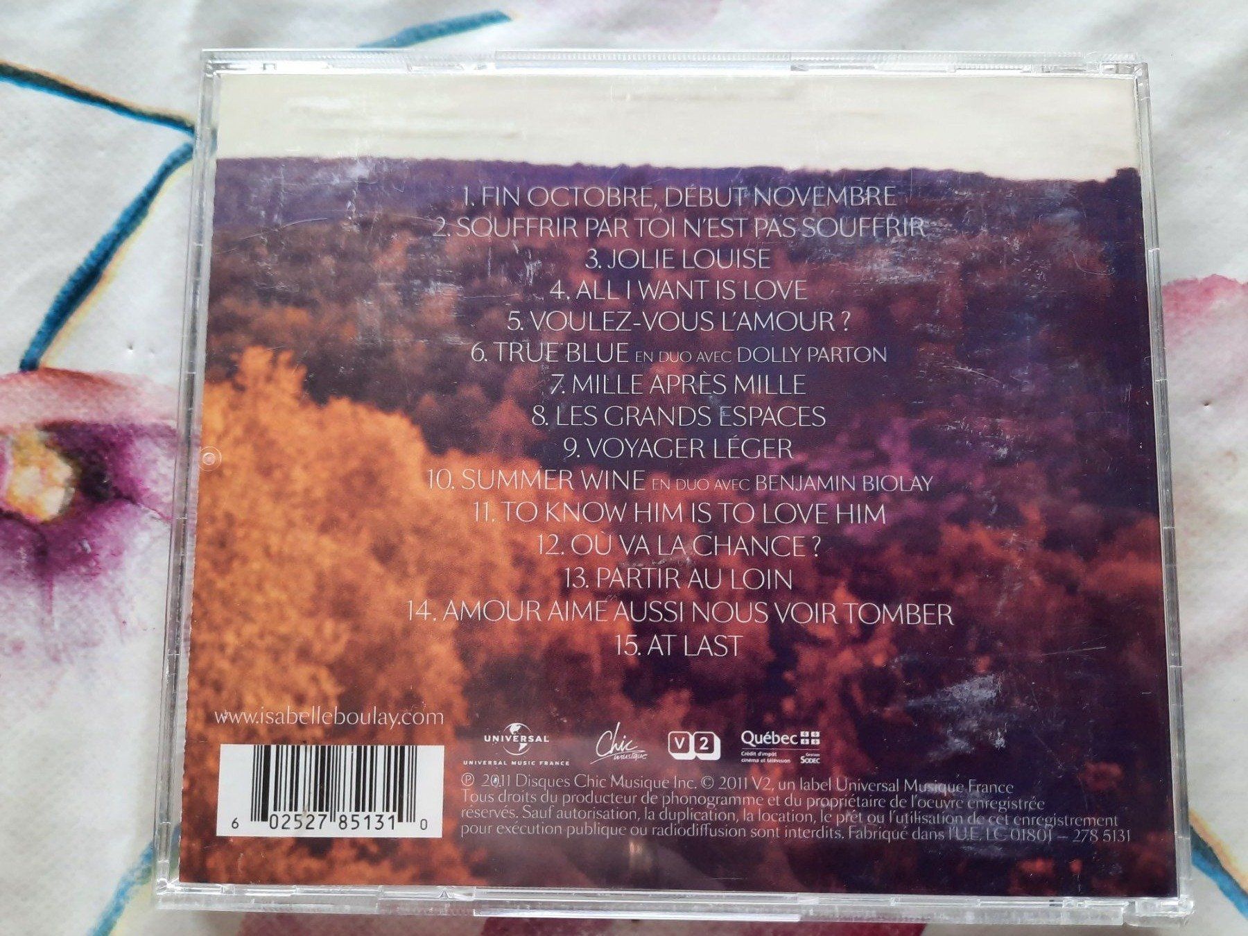 CD: CD Isabelle Boulay - Les grands espaces – Usato da Pully venduto da bro_n52j 1