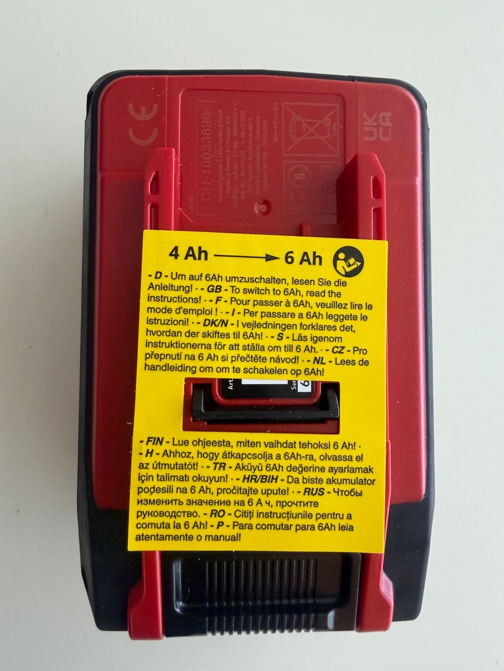 Einhell Accus & piles: Einhell batterie PXC Plus 6.0 18V – Neuf avec emballage d'origine à St-Gingolph par GoldenKeys 1