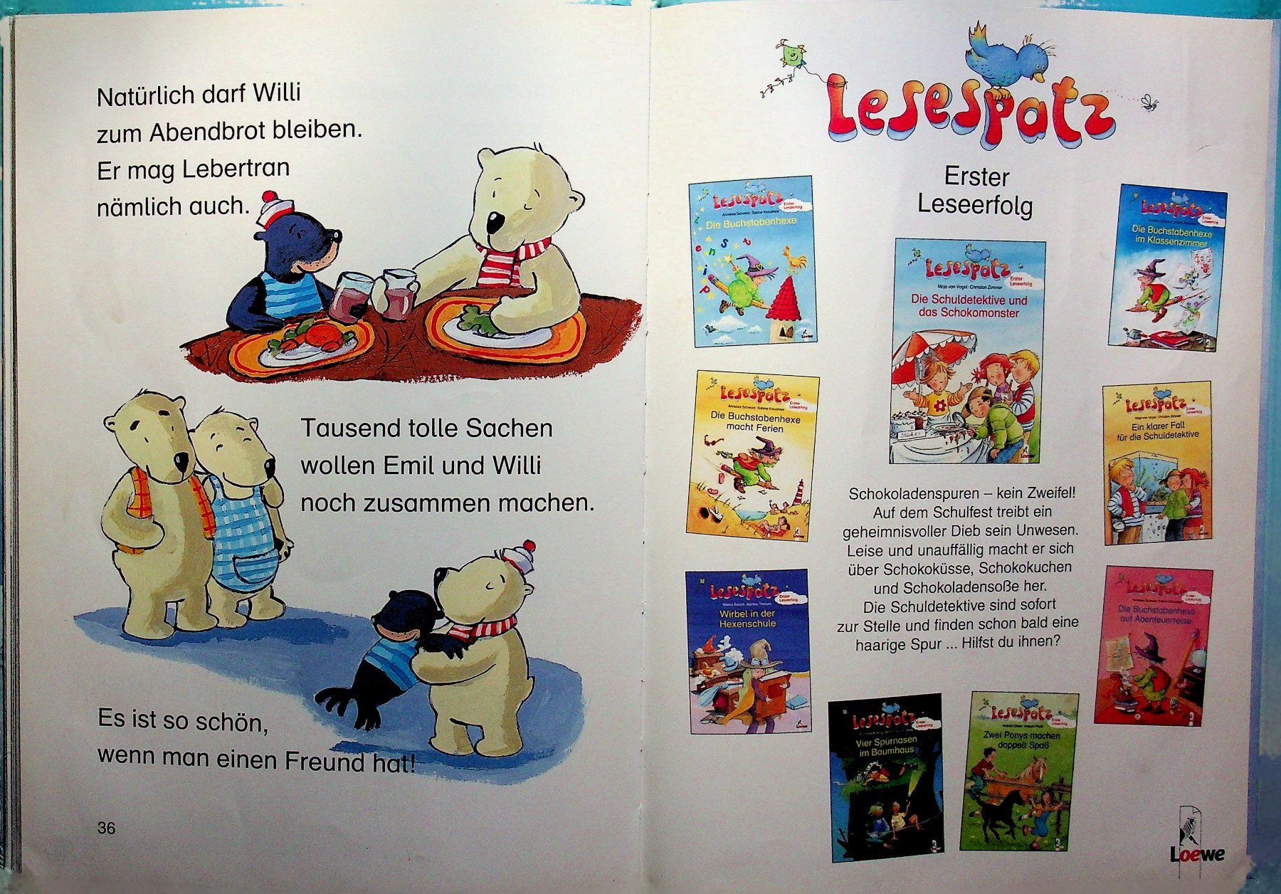 Bücher: Erstleser Ich will dein Freund sein - Eisbär Antolin Kl. 1 – Gebraucht aus Reitnau von Zaomir 6