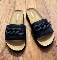 Catwalk Damen-Sandalen in Schwarz, Grösse 39