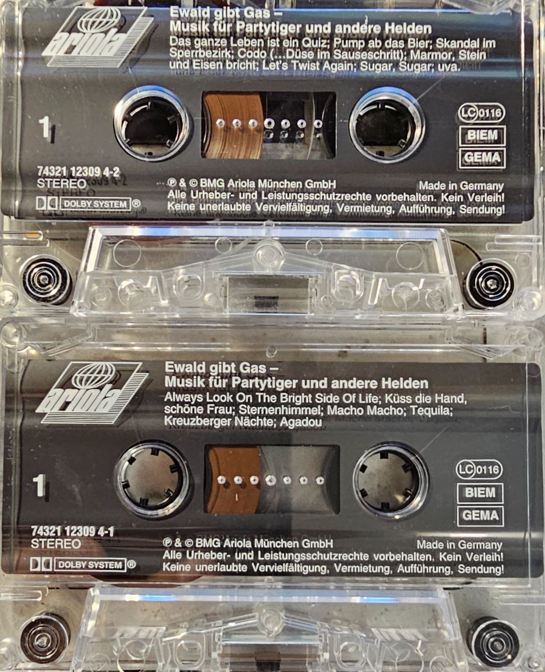 Cassettes audio: MC - Ewald gibt Gas – D'occasion à Wahlen b. Laufen par Cg10 2