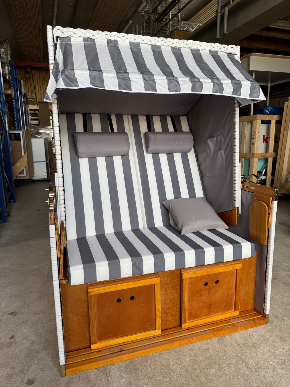 Poltrone: Strandkorb NORDERNEY DELUXE Strandkorb XXL – Nuovo e nell'imballaggio originale da Bern venduto da ajaquet 5
