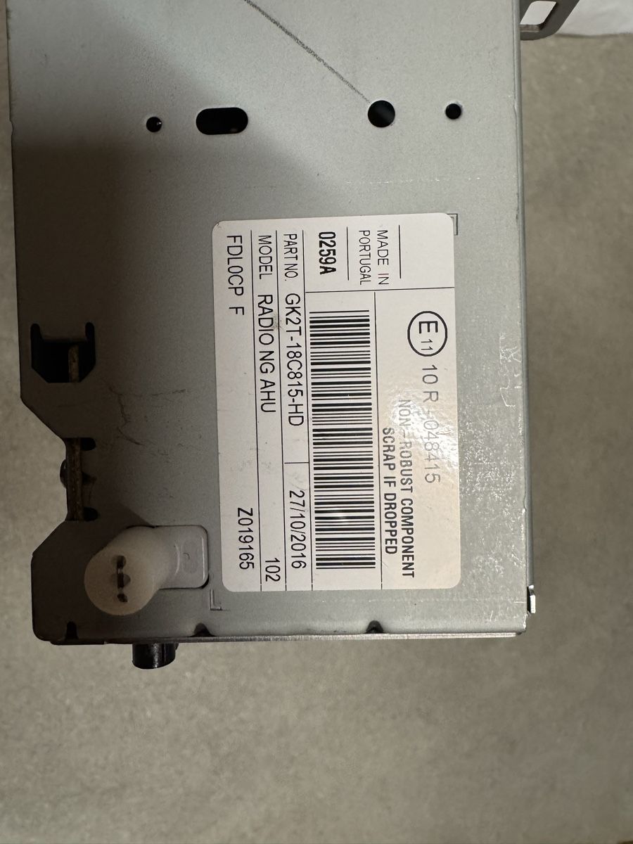 Radio: Ford transit custom radio CD – Usato da Bern venduto da bandido01 4