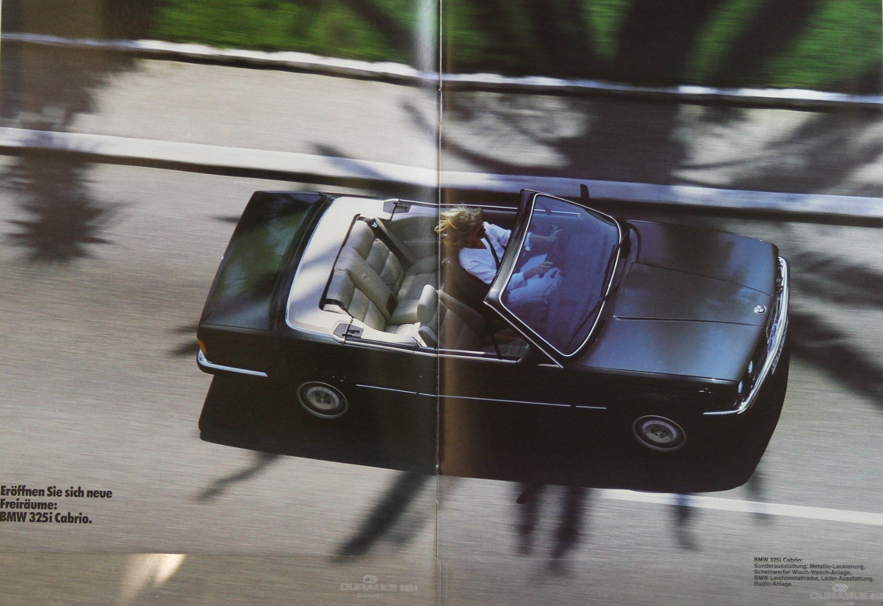 BMW Dokumente: PROSPEKT | 3ER - BMW 325i CABRIO KAT. - TYP E30 | AB 01.1986 – Gebraucht aus Unterägeri von Isha04 1