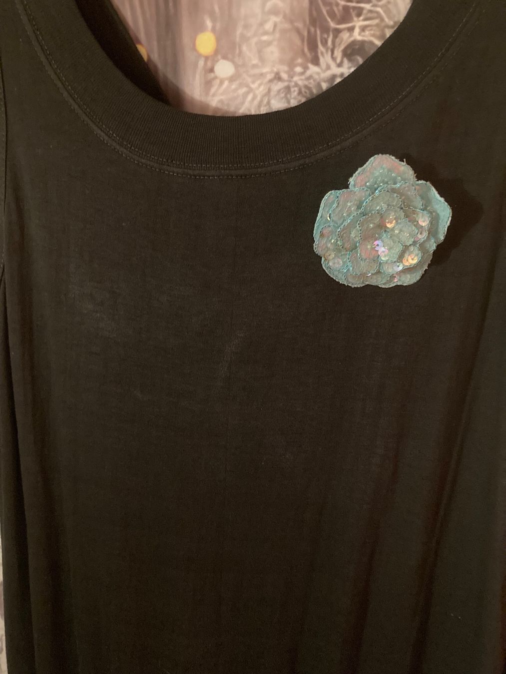 Robes: Gratis 1 Brosche aus Pailletten, Sommer Kleid Gr: S 💎 – D'occasion à dübendorf par Vintage_55 2