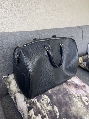 Louis Vuitton Speedy 30 Epi schwarz