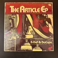 K-Def & DaCapo – The Article EP Vinyl