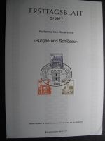 Berlin 1977 /05 Burgen & Schlösser  Ersttagesblatt