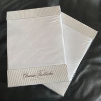 2x Bettwäsche Christian Fischbacher, Jacquard Logo, NEU