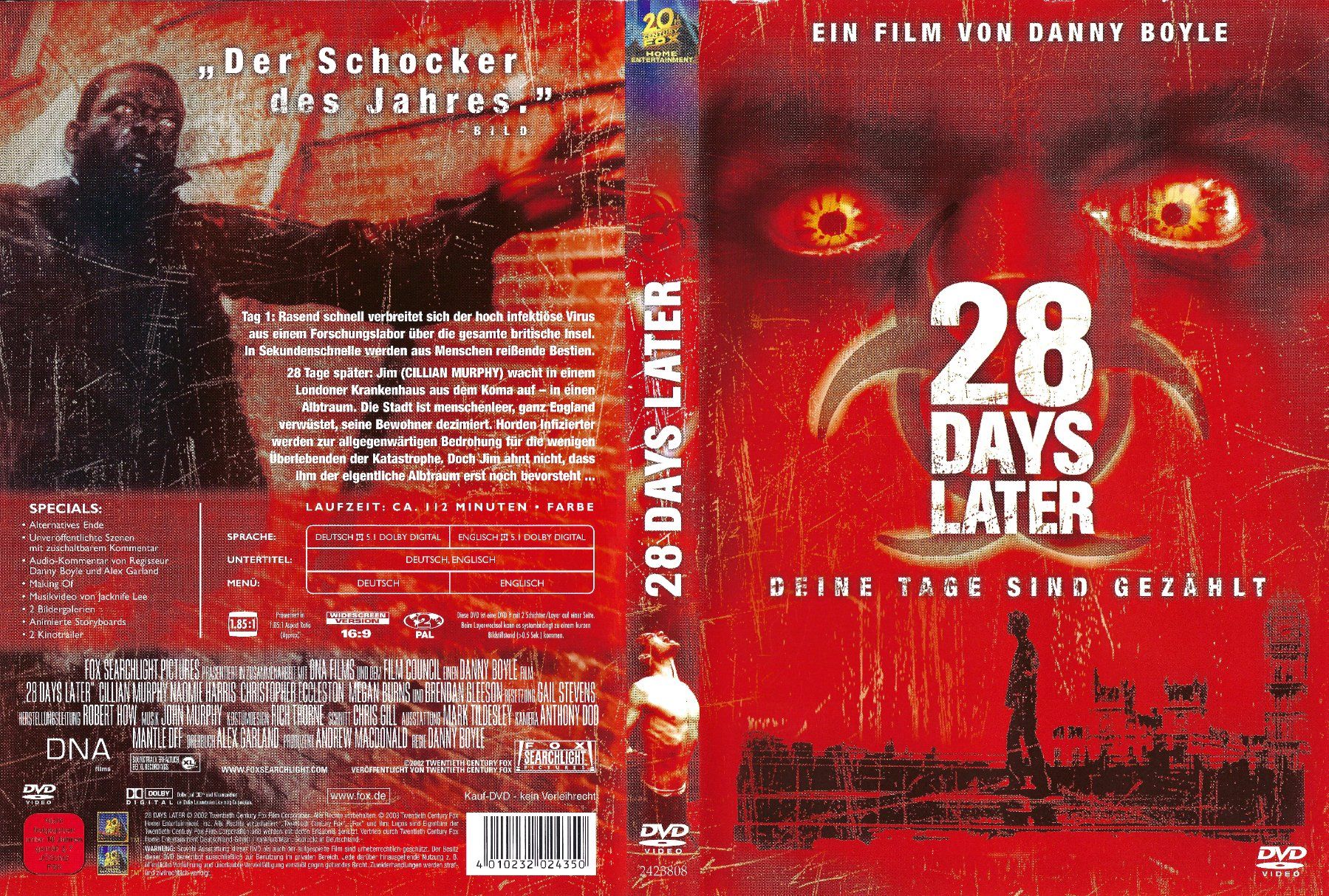 Alle DVDs: 28 Days Later – Gebraucht aus Zürich von Cineasten