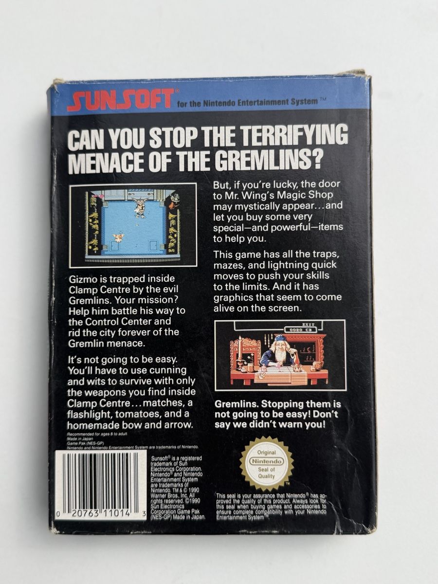 Nintendo Spiele: Gremlins 2: The New Batch NES - Nintendo  – Gebraucht aus Carrouge VD von RETRO-GAME-97 2
