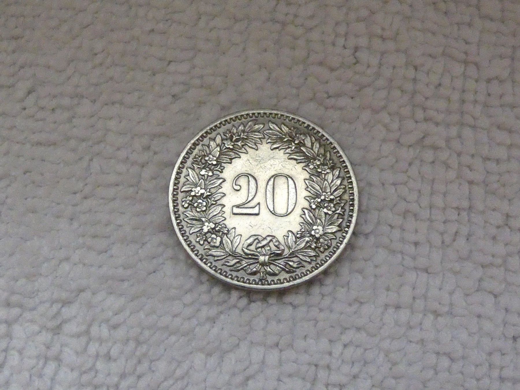 Tutti le monete: 20 centimes/rappen 1925 – Usato da Nyon venduto da Ilmi09 1