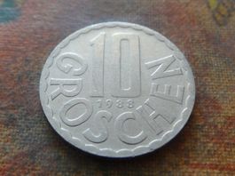 AUTRICHE  10  Groschen  1988