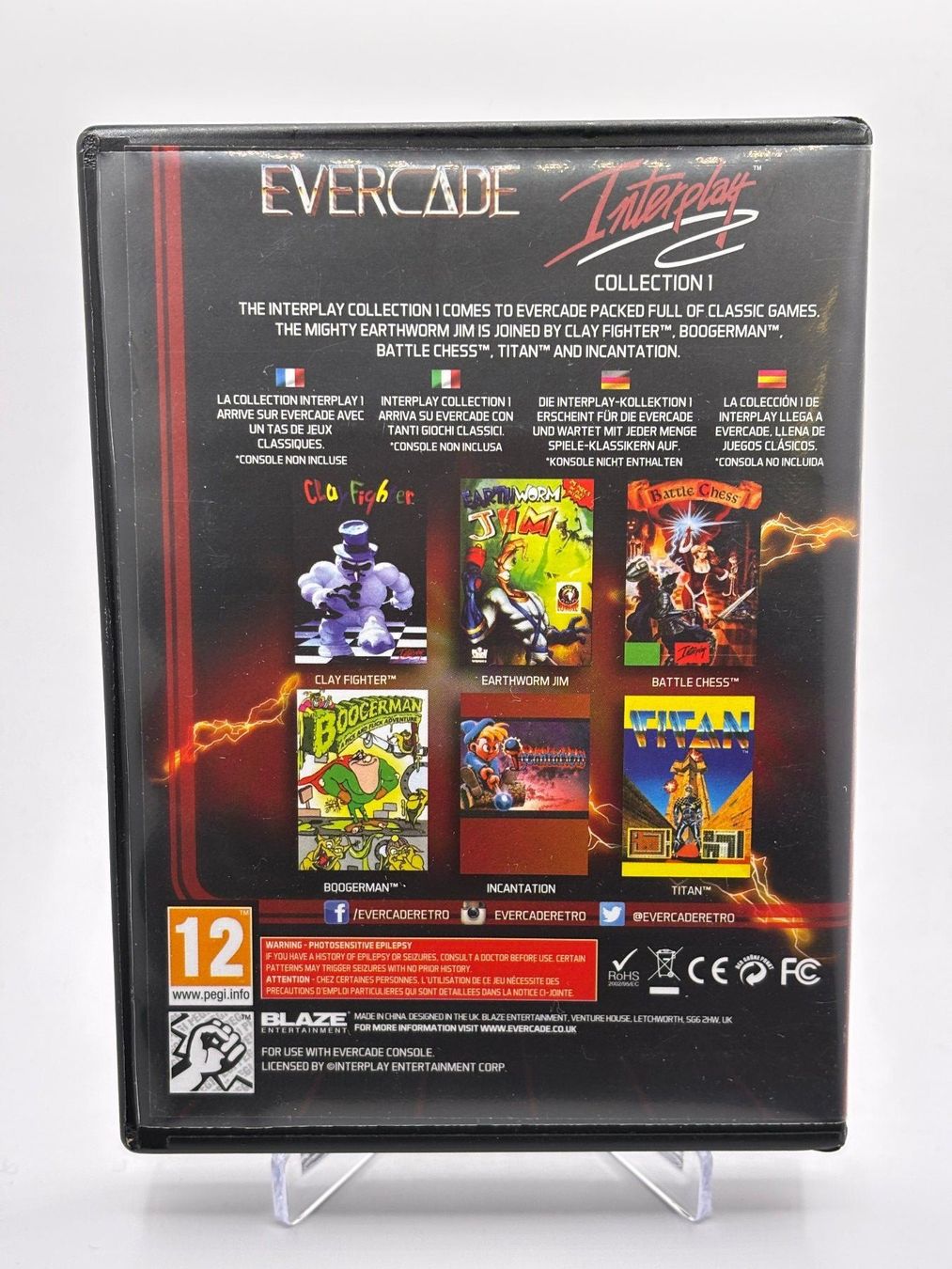 Evercade Giochi: Evercade - 04 - Interplay Collection 1 – Usato da Allschwil venduto da Bullach 1