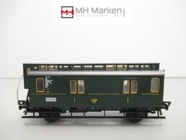 Fleischmann 5050 Bahnpostwagen mit Bremserhaus der DR DC H0