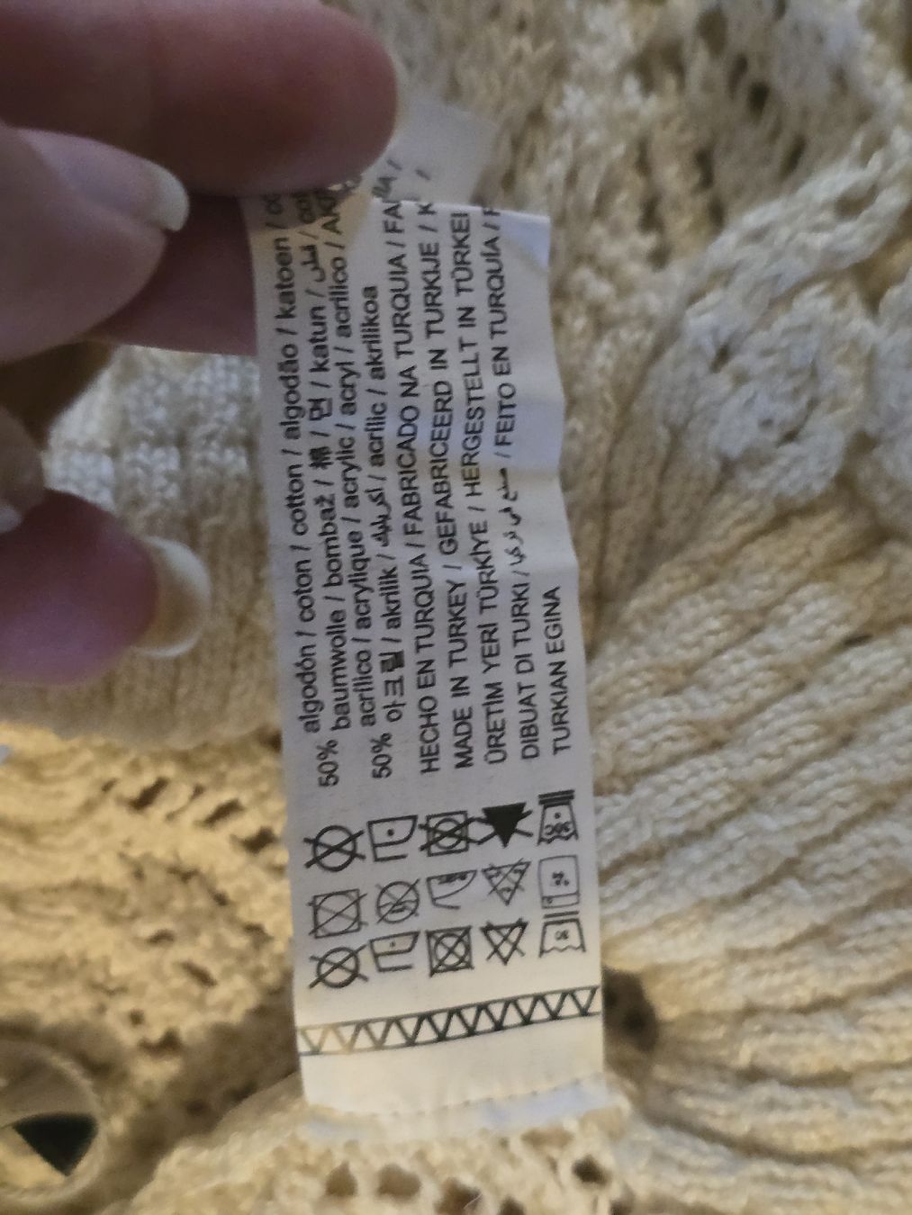 Pull&Bear Kleiderpakete: Pull&Bear Set Häkeloptik beige Grösse L neu mit Etikett – Neu (gemäss Beschreibung) aus Bülach von Cat_2.5 5