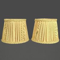 ✨ 2er-Set Vintage Lampenschirme in Gold 🌟