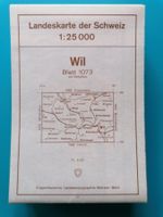 1073 Wil🌞1:25'000 Landeskarte der Schweiz