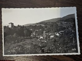 Vintage Postcard Les Clées Switzerland 1939 Phototypie