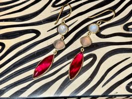 Boucles d'oreilles Moonstone