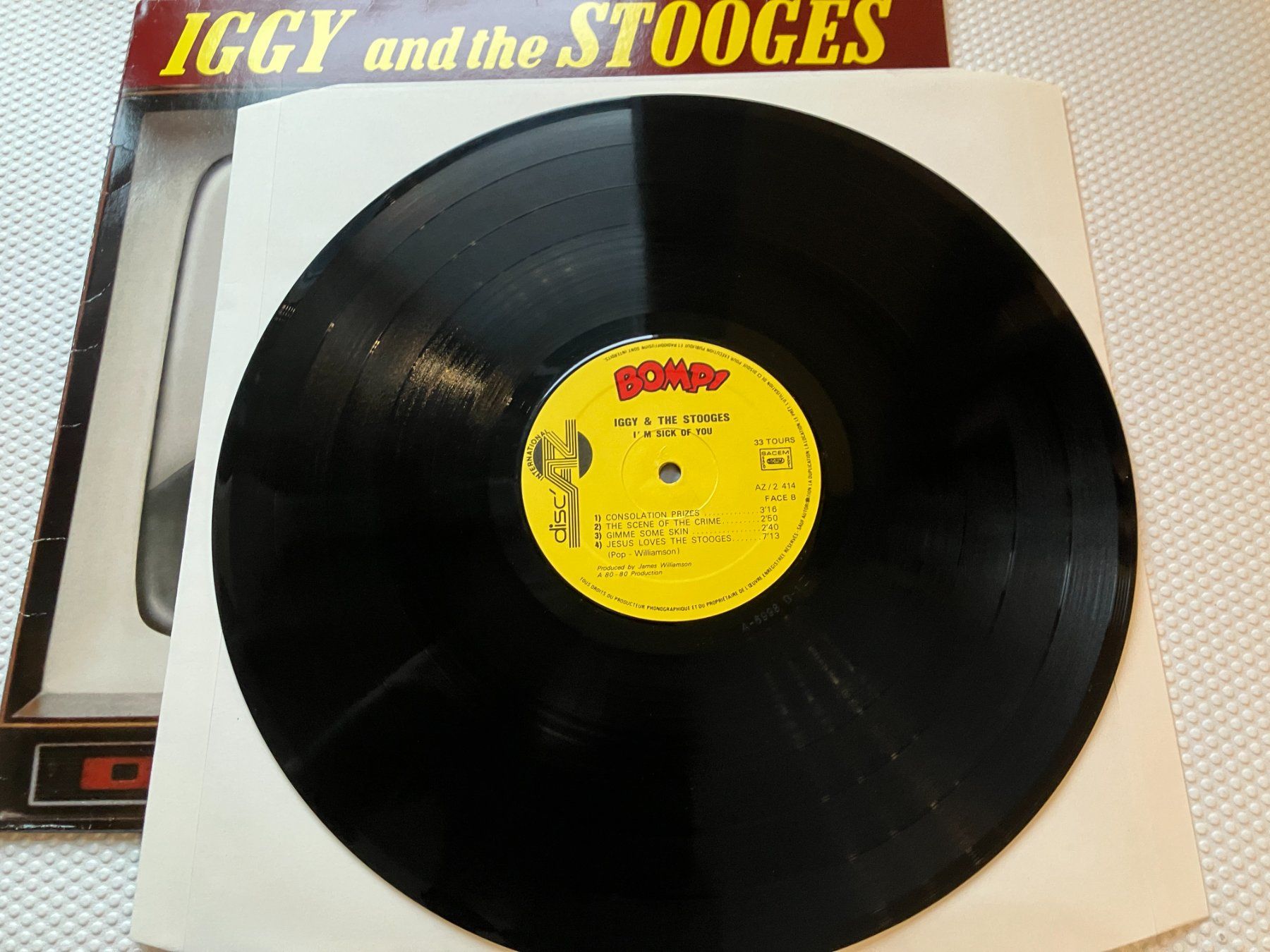 Vinyles: Iggy And The Stogges – D'occasion à Aarwangen par Jukebox3 6