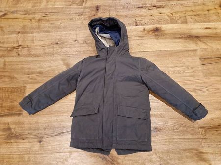 3-in-1-Winterjacke von vertbaudet, Grösse 128, khaki