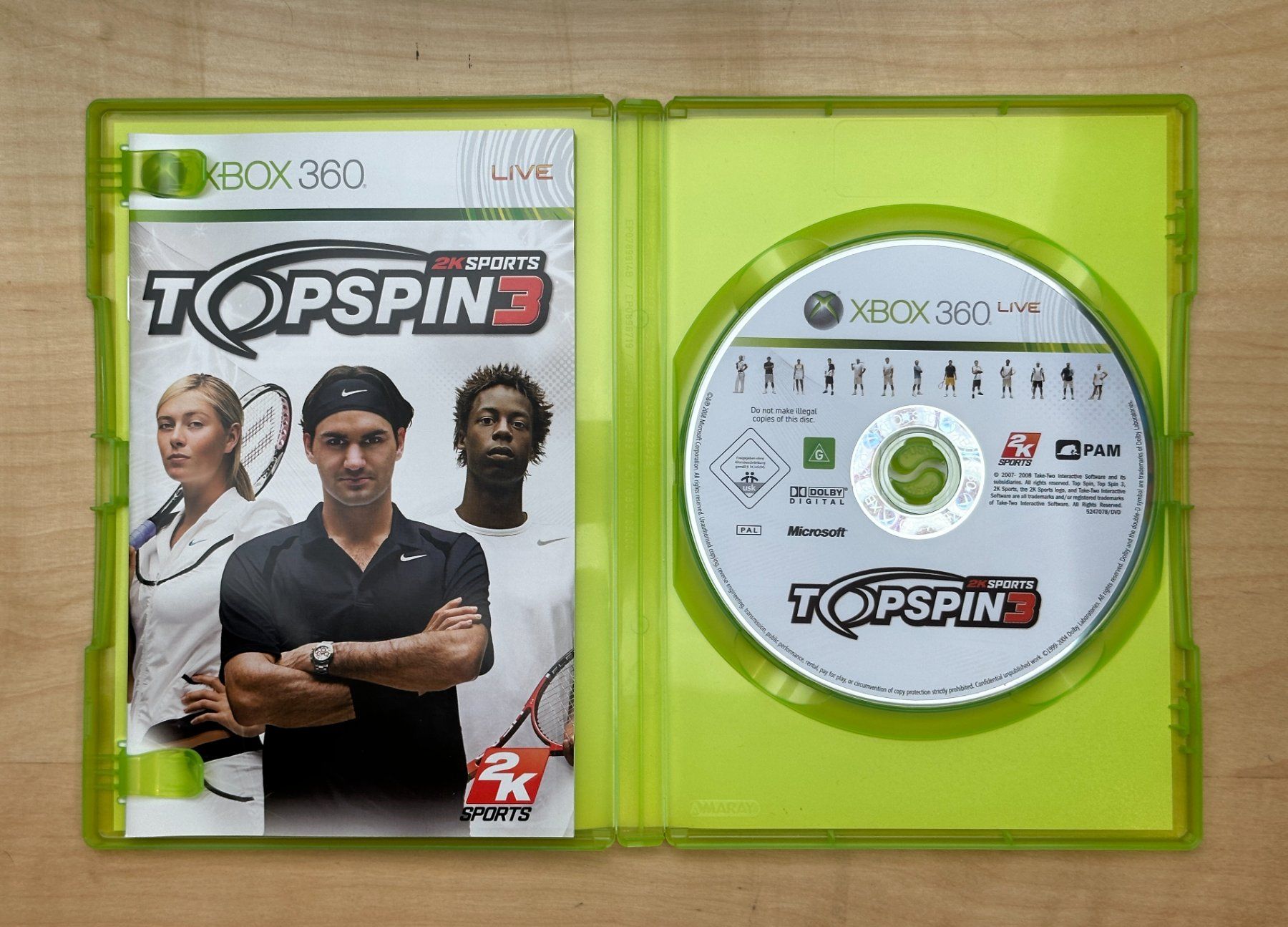 Microsoft Jeux: Top Spin 3 - XBOX 360 – D'occasion à Genève par Jeux_Retro 2