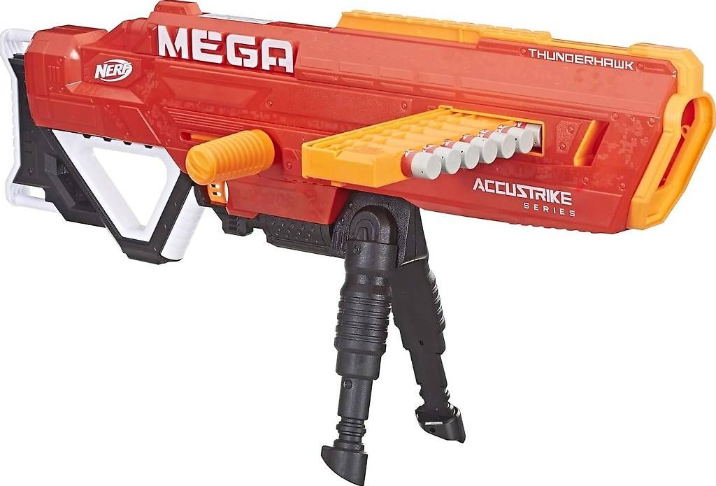 Nerf Spielzeuge: NERF Mega Thunderhawk inkl. 12 Mega Darts – Gebraucht aus Arbon von Ftdata