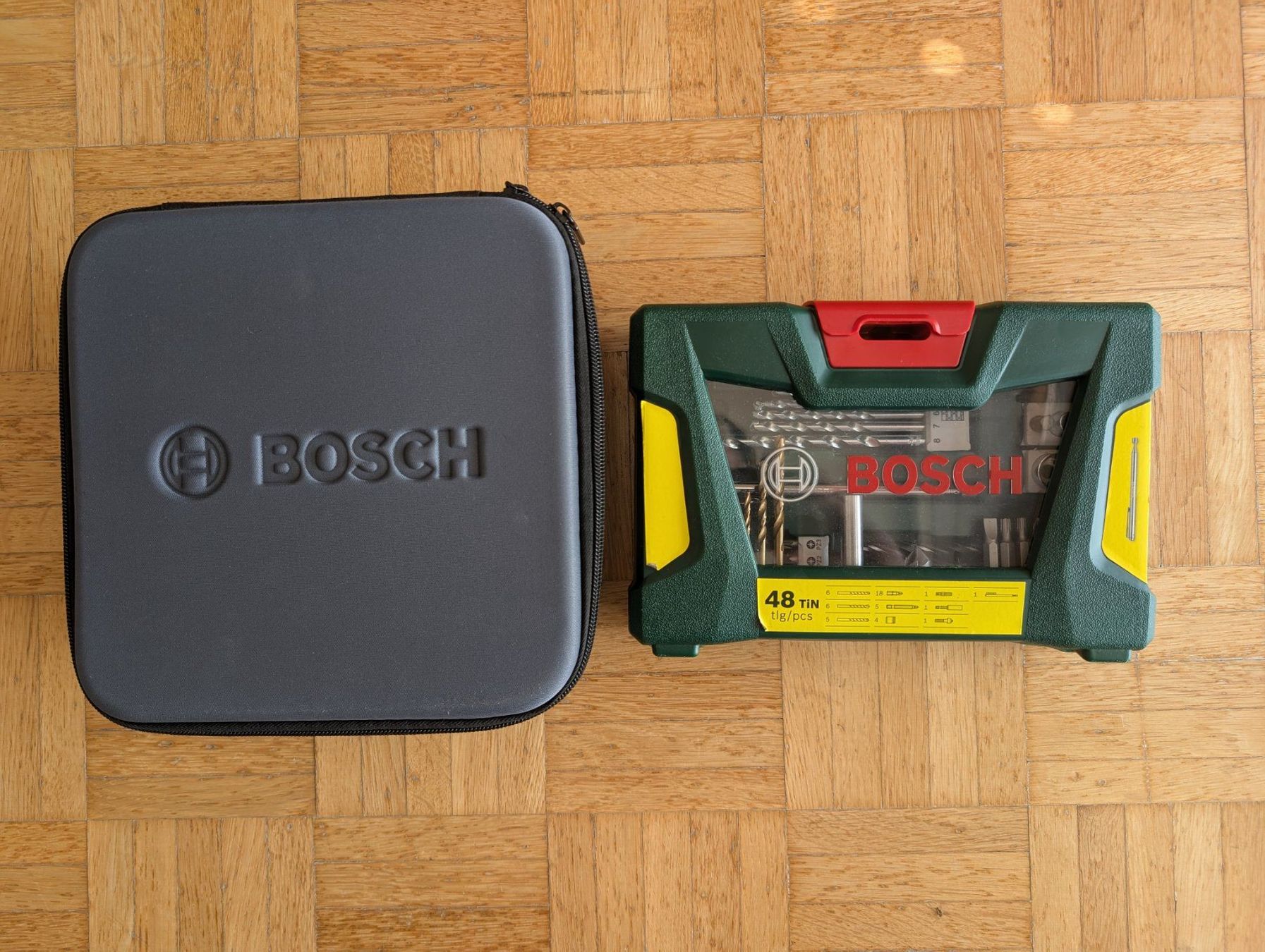 Bosch Trapani: Bosch Akkuschrauber + 48-tlg Bohrer-Set | Versand möglich – Usato da Cham venduto da aaron_pina