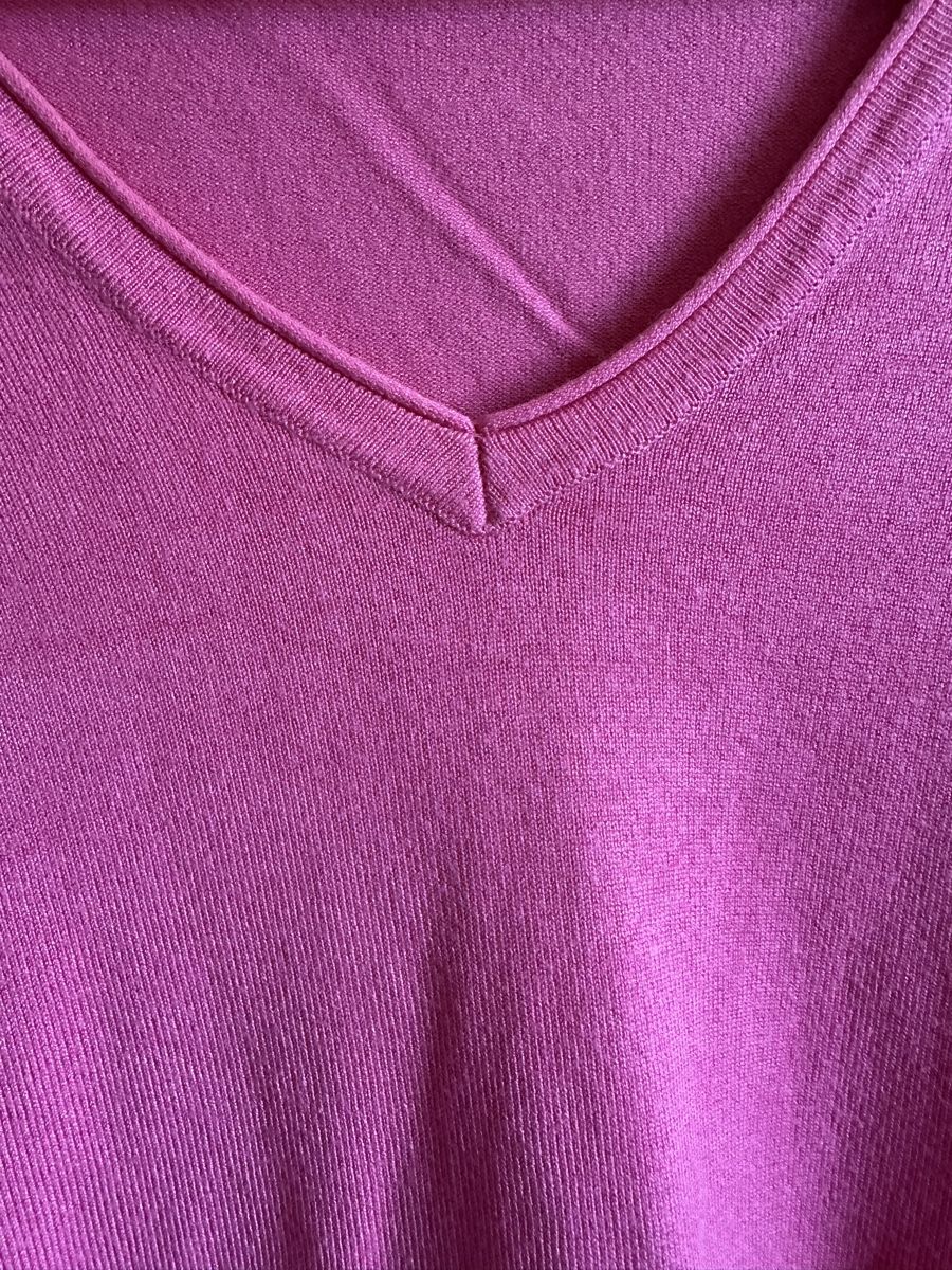 Pullover & Sweatshirts: Pink Pullover, V-Ausschnitt, Grösse M, Baumwolle – Neu (gemäss Beschreibung) aus Hergiswil NW von kaufe_at_kaufmann 5