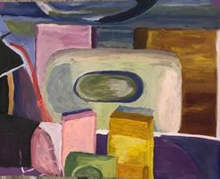 Schönes Stilleben in Acryl 48x61.5cm