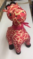 Rosa Giraffe Plüschtier