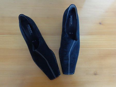 *** NEU ***Pumps mit Blockabsatz von Semler Grösse 44 UK 9.5