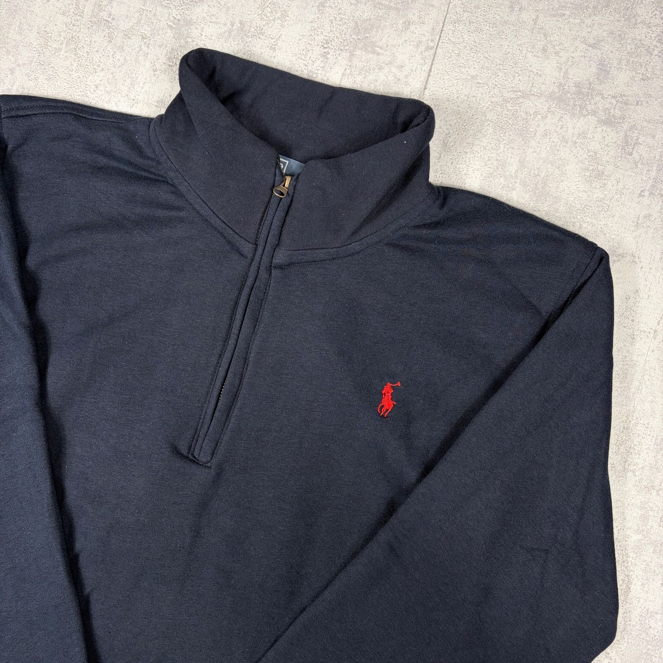 Ralph Lauren Maglioni & Felpe: Half-zip Ralph Lauren Bleu Rework - M – Nuovo (secondo la descrizione) da Hauterive NE venduto da Leo_o 1