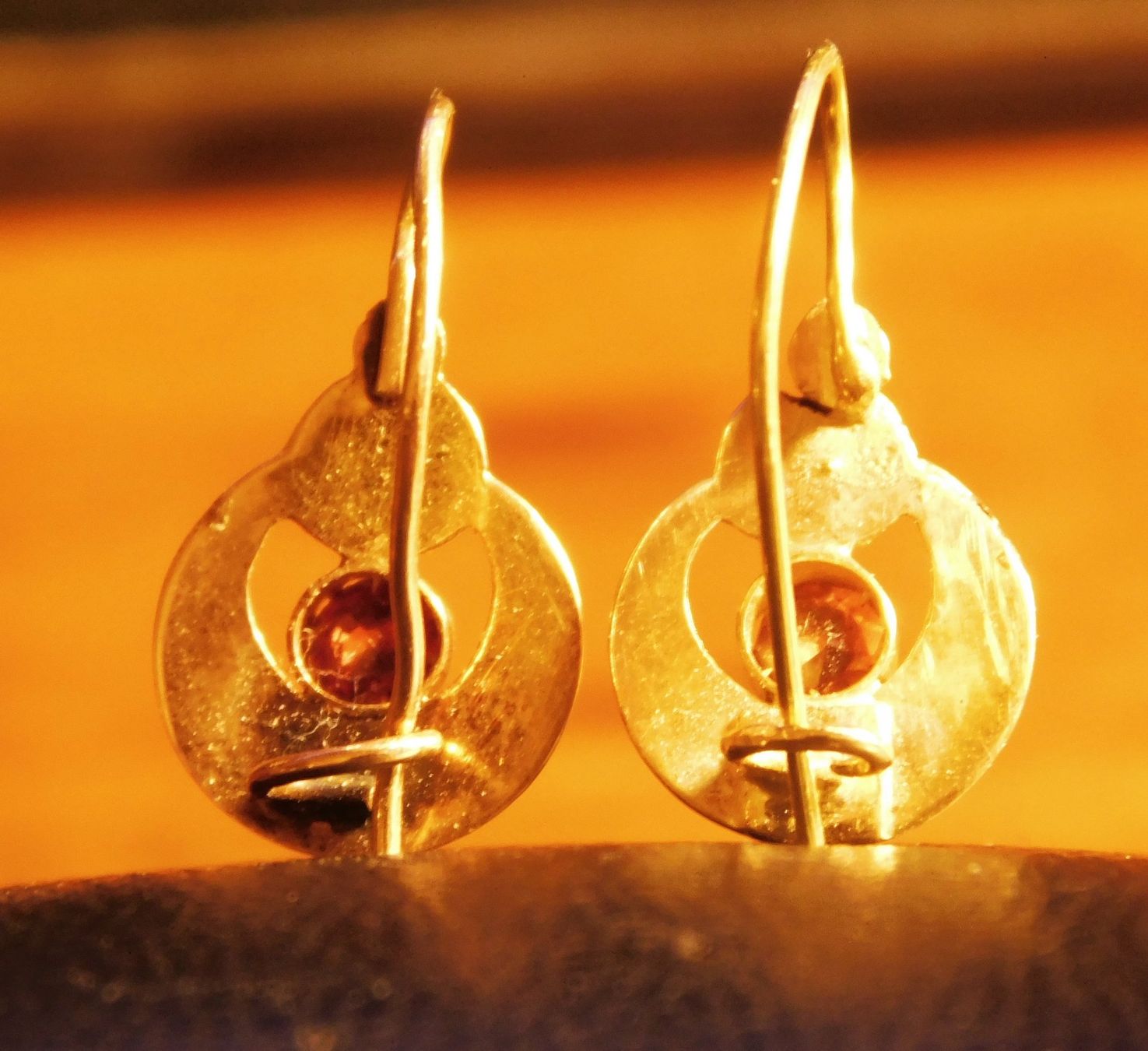 Orecchini pendenti & Orecchini a lobo: Antik Biedermeier-Goldohrringe 14K – Difettoso da Emmenbrücke venduto da Neverlaand-22 2