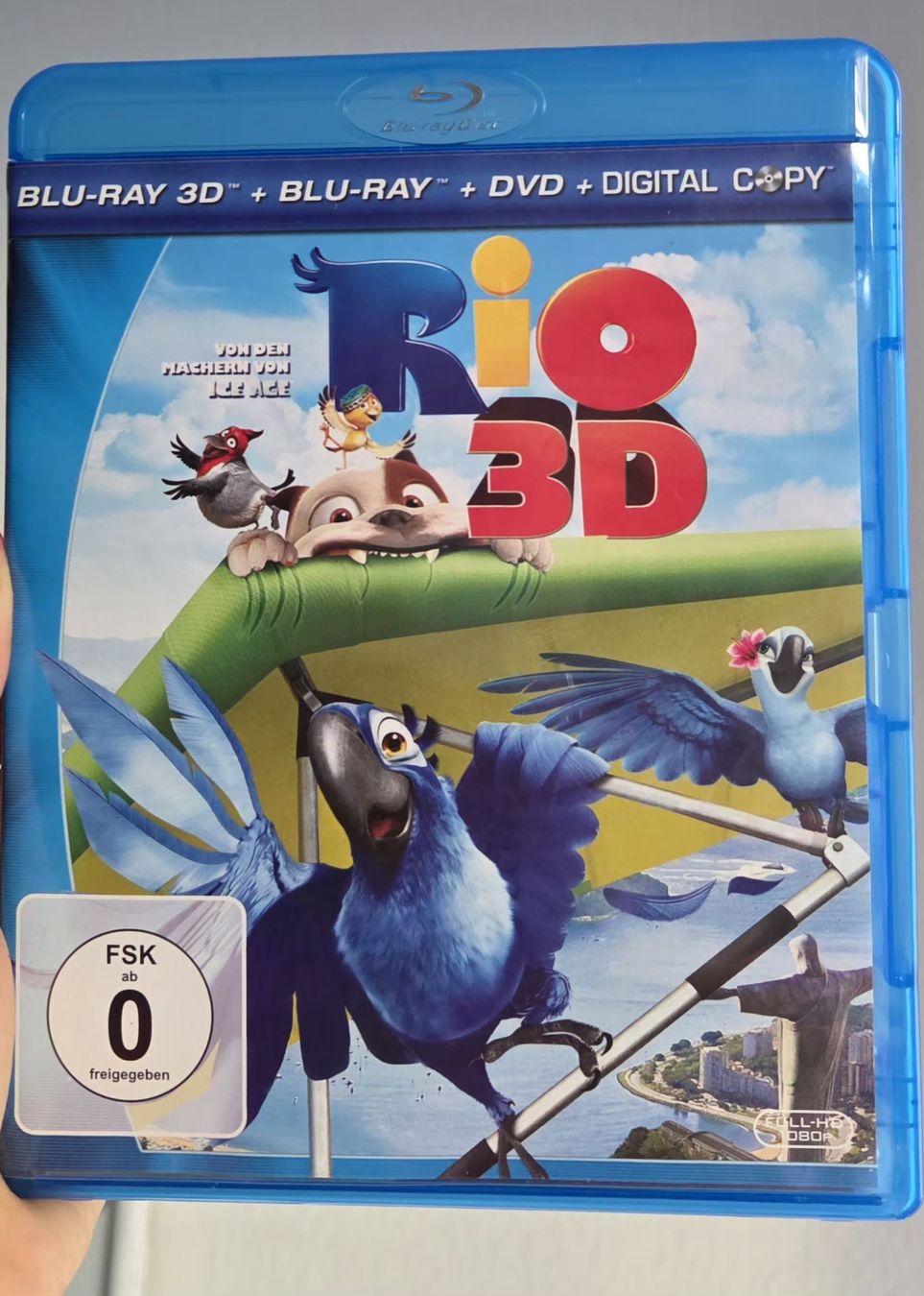 Tutti i DVDs: Blu-ray 3D+Blu-ray+DVD+Digital Copy Rio new – Nuovo e nell'imballaggio originale da Spreitenbach venduto da sar_pzg6