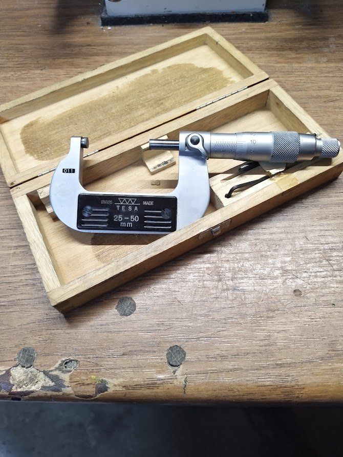 Tesa Misurare: Aussen Micrometer Tesa 25-50mm – Usato da Walkringen venduto da petro06 1