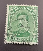 Belgien alte briefmarke