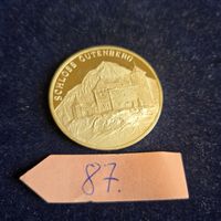 Silbermedaille Fürstentum Liechtenstein Schloss Gutenberg