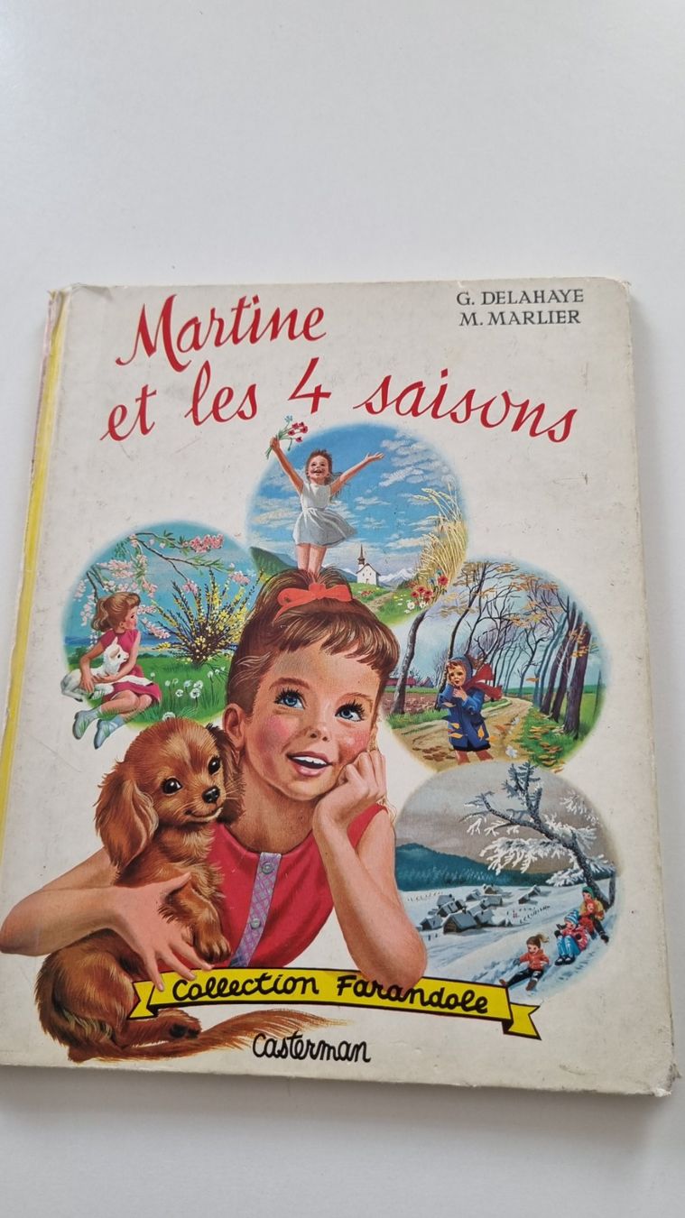 Libri: Martine et les 4 saisons  1962 – Usato da La Chaux-de-Fonds venduto da mikilo1