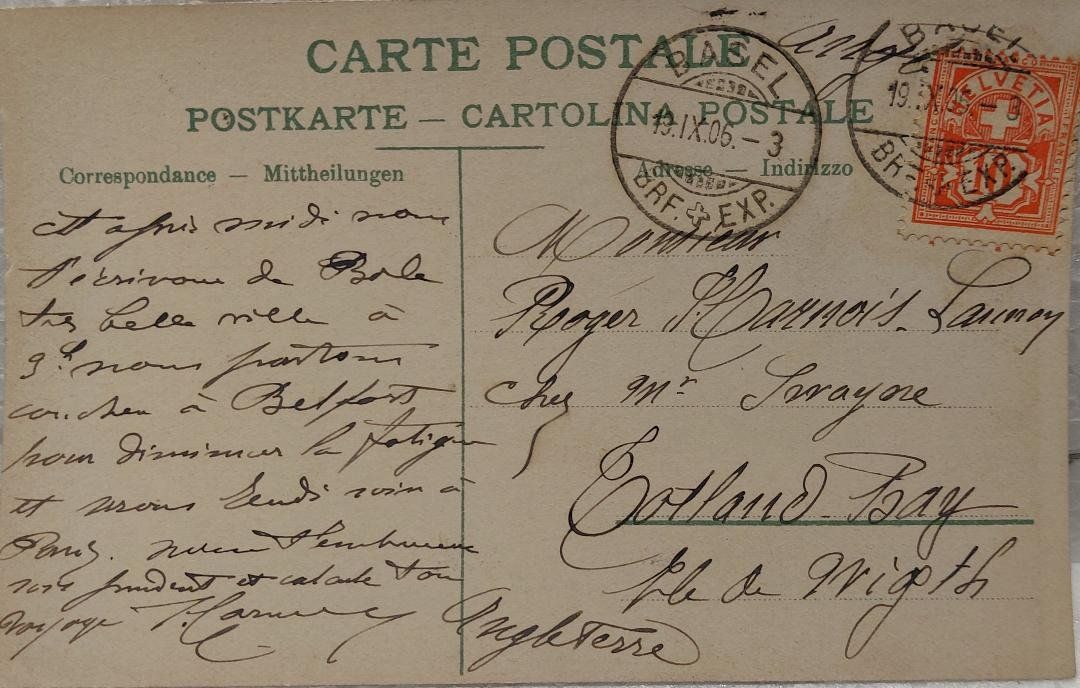 Cartes postales: BASEL - Rathaus - 1906 – D'occasion à Delémont par Domdom1 1