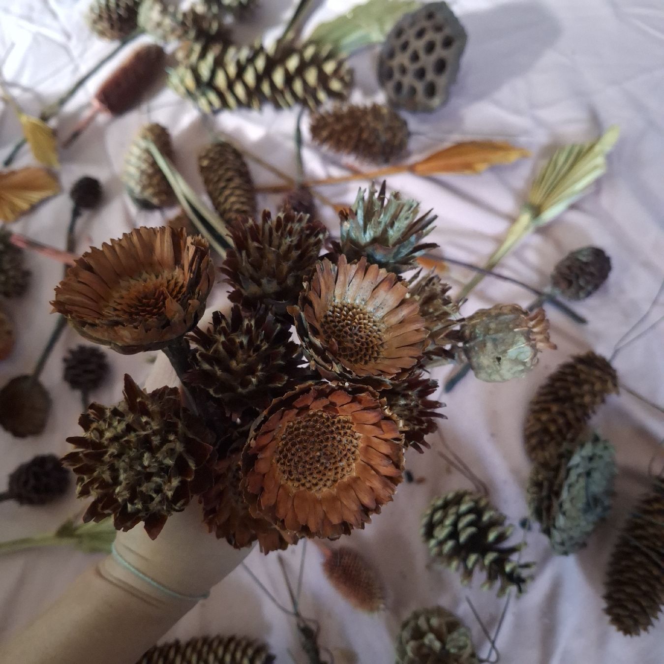 Alle Dekorationen: Floristik Deko, Trockenblumen – Gebraucht aus Winterthur von Goldpipau 6