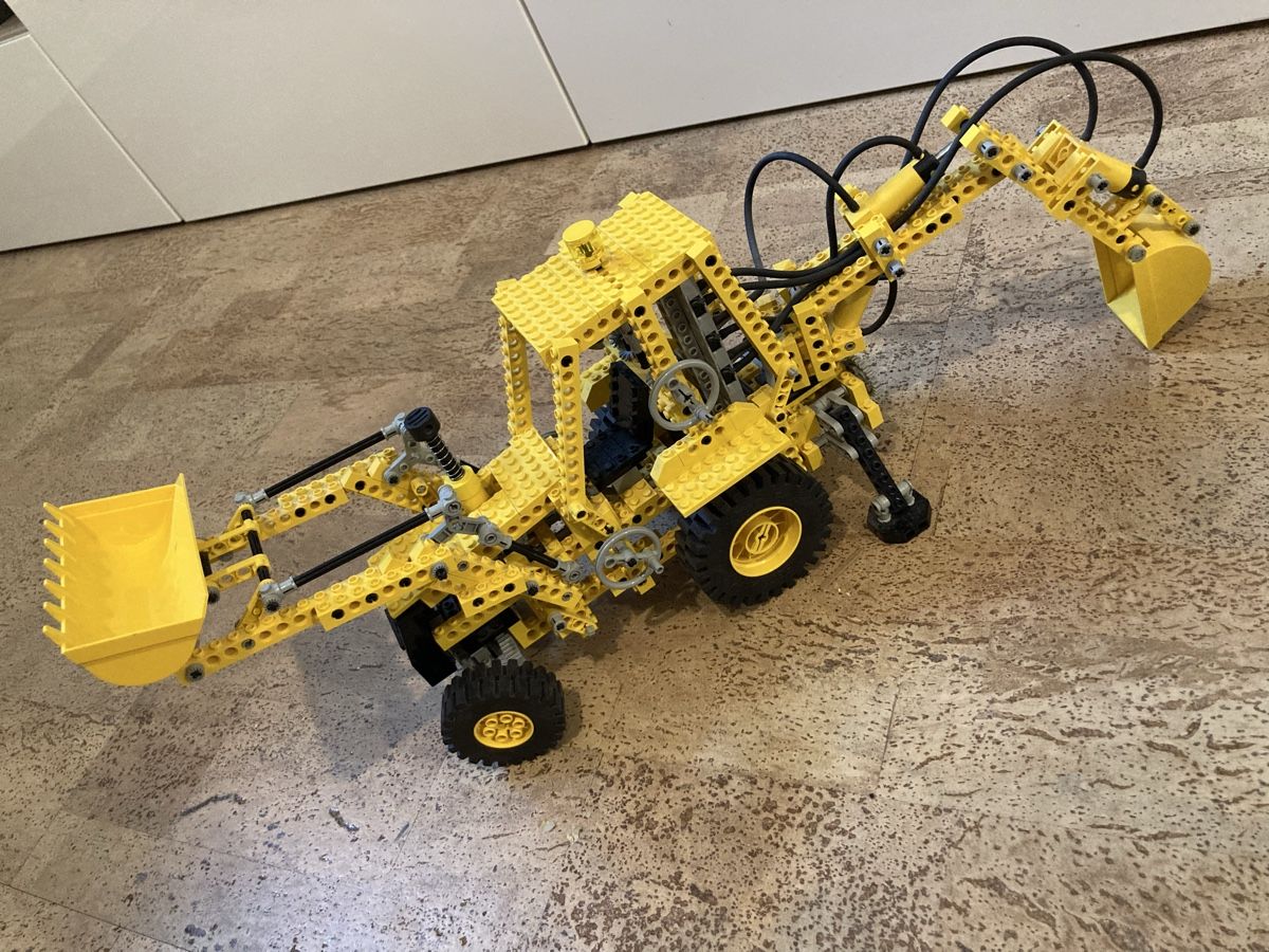 Lego Spielzeuge: Lego 8862 Pneumatic Bagger – Gebraucht aus Tann von jdeez 8
